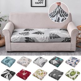 Chair Covers 1/2/3 Seater Elastic Sofa Cover Printed Living Slipcover Washable Spandex Cushion Anti-dust L-Shaped