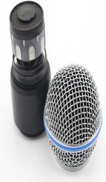 Microphone Grille With Capsule Replacement Ball Head Mesh for SLX PGX Wireless System BETA58 Handheld Transmitter3808156