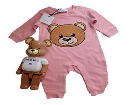 19 Style Infant Newborn Baby Rompers Overalls Cotton Clothes Teddy Bear Chirtsmas Costume Jumpsuit Kids Bodysuit Babies Outfit Rom9220543