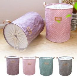 Laundry Bags Basket Foldable Clothes Storage Bag Collapsible Hamper Waterproof Toys Organizer Bucket Accessories