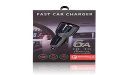 2020 Car USB Charger Quick Charge Mobile Phone Charger 2 Port USB Fast Car Charger for iPhone Samsung Tablet CarCharger with Reta5250688