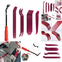 New 2024 2024 5Pcs Auto Door Clip Trim Removal Tools Kits Navigation Blades Disassembly Plastic Car Interior Seesaw Conversion Repairing Tool