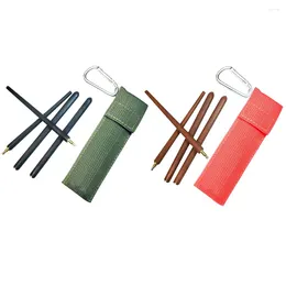 Chopsticks Ebony/Mahogany Wooden Folding Outdoor Portable Foldable Tableware