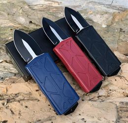 D2 steel mini pocket knife zinc alloy handle with money clip Outdoor camping survival tool orignal box325h5719090