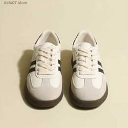 Dress Shoes Casual Shoes Internet celebrity Dexun shoes classic versatile casual trend flat bottomed small white for women H240412