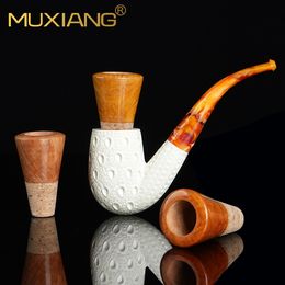 Natural Wood Coloring Bowl for Meerschaum Pipe, Calabash Mechanic, Cool Dry Smokin, Reservoir Bowl, Quick and Dry