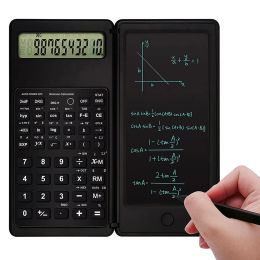 Calculators Calculator Foldable Calculator with Stylus Pen Board Erase Button Lock 10 Digits Display LCD Writing Tablet Digital Drawing Pad