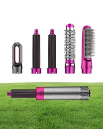 Air Styler 5 In1 Electric Blow Dryer Comb Curling Wand Detachable Brush Kit Negative Ion Hair Curler Straightener Ecelp285j3213722