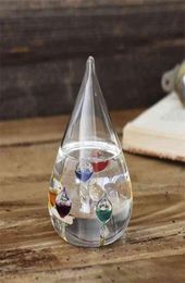 Galileo Thermometer Water Drop Weather Forecast Bottle Creative Decoration 2108113794988