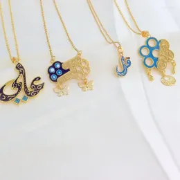 Pendant Necklaces 21K Gold-Plated Necklace The Style Comes From Middle East A Variety Of Choices