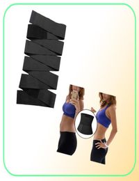 Party Favor Waist Trainer Women Slimming Sheath Snatch Me Up Bandage Wrap Body Shaper Tummy Shapewear Trimmer Belt Corset Top Stre6182358