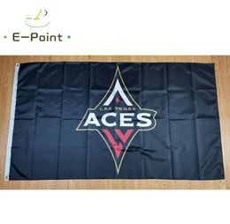 WNBA Las Vegas Aces Flag 35ft 90cm150cm Polyester Banner decoration flying home garden Festive gifts7177512