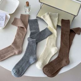 Men's Socks Autumn Winter Maillard Thick Thread Sweat-absorbing Calf Socks, Unique Design, American Long Knee Length