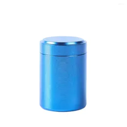 Storage Bottles 80ml Mini Portable Tank Aluminuml Tea Coffee Sugar Kitchen Canisters Jars Pots Containers Stainless Stee Tins