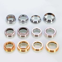 35/40mm Faucet Spool Gland Kitchen Basin Faucet Fitting Shower Fixing Cap Copper Cover Bowl Decorative Cover