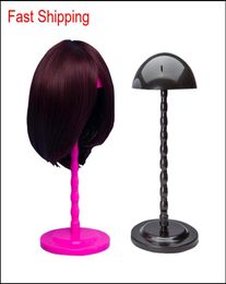2019 New Star Folding Stable Durable Wig Hair Hat Cap Holder Stand Holder Display Tool qylhGj hairclippersshop4809276