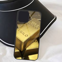 Switzerland Fine Gold Phone Case PC+TPU For Iphone Apple 12 Pro Max 11 13 14 Mini 6S 7 8 Plus X Xs XR Back Cover