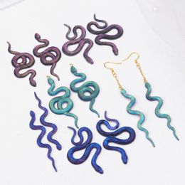 DIY Crystal Epoxy Resin Mould Snake Head Snake Earrings Silicone Earrings Mould Keychain Mirror Silicone Mould