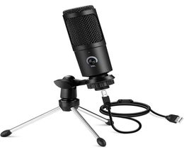 USB Microphone Professional Condenser Microphones For PC Computer Laptop Recording Studio Singing Gaming Streaming Mikrofon6690701