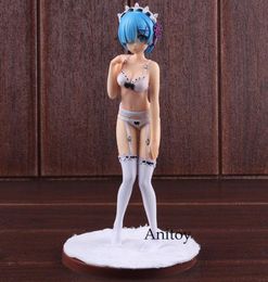 ReLife In A Different World From Zero Rem Underwear Ver 18 Scale PVC Re Zero Rem Figure Action Collectible Model Toy T2003214080504