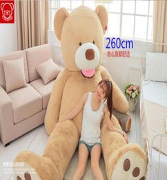 340CM SUPER HUGE TEDDY BEAR ONLY COVER PLUSH TOY SHELL WITH ZIPPER 134quot2870244