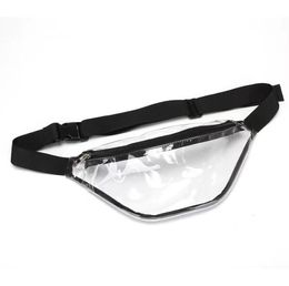 transparent pvc outdoor fanny packwaterproof ultralight waist packs portable bum pack for running swimming beach