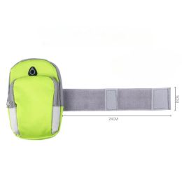 6.5inch Phone Arm Bag Outdoor Sports Running Bag Phone Key Card Storage Breathable Strap Bag Cycling Hiking Gym Equipment