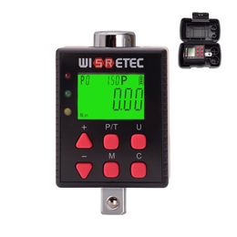 Digital Torque Metre Digital Backlight Display Wrench Torque Tester 5 Units Switchable with Buzzer&LED Indicator Light Function