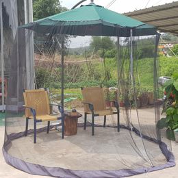 Umbrella Mosquitoes Net Hanging Mosquito Net Easy To Instal Utdoor Single Door Light Weight Mosquitoes Tent For Canopy Garden