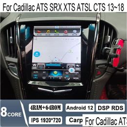 Gps Car & Accessories 10.4 Android Navigation Tesla Style For Cadillac Ats Atsl Xts Srx Drop Delivery Automobiles Motorcycles Auto Ele Dh3F1