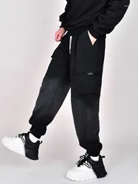 Men's Pants Autumn Male Korean Version Of Loose Small Feet Harun Leisure Sports Overalls High Street Gradient To Do Old