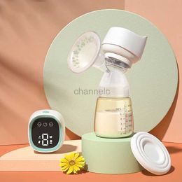 Breastpumps Electric Breast Pump Battery Inside Milk Pump LCD Screen 9 Suction Power Massage Powerful Suction Breast Milk Collect 240413