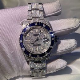 Luxury Looking Fully Watch Iced Out For Men woman Top craftsmanship Unique And Expensive Mosang diamond 1 1 5A Watchs For Hip Hop Industrial luxurious 8990