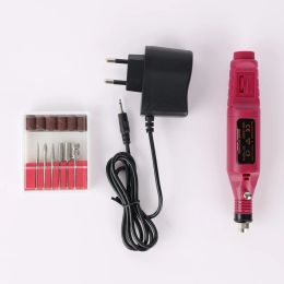 20000rpm Electric Nail Sander Nail Drill Machine Low Noise Milling Cutter For Manicure Nail File Kit Pedicure Tools