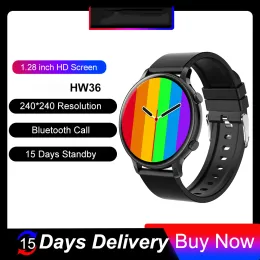 Watches LEMDIOE Smart Watch Bluetooth Call Smartwatch Men Women 2023 ECG+PPG monitoring For Android IOS Fitness Bracelet 15 Days standby