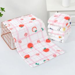 30*30cm Baby Small Square Towel Gauze Face Clean Newborn Children Saliva Hands Quick-drying Hook Up Handkerchief
