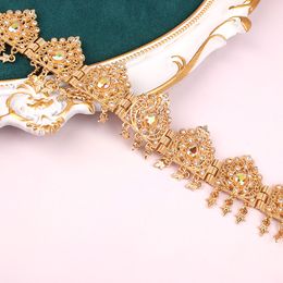 Algeria Tassel Forehead Chain Headband Bridal Hair Chain Hair Accessories Arabian Wedding Jewellery Wholesale Tiara Headbands