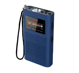 Players Portable Radio AM/FM/MP3 Player with Flashlight 2200mah Battery Operated, Long Antenna Best Reception,Longest Lasting Transistor