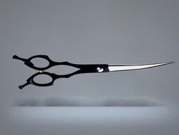 Hair Scissors 65 Inch Left And Right 440C Japanese Stainless Steel Grooming Curved Blade Dog5611520