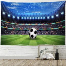 Tapestries Sports Stadium Football Wall Tapestry Art Decoration Blanket Curtain Hanging In Home Bedroom Living Room