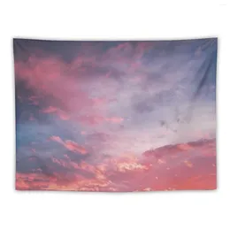 Tapestries Dawn Sky Tapestry Aesthetic Home Decor Wall Carpet House Decorations Wallpapers