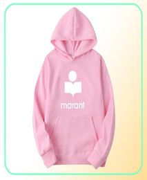 Marant Hoodie Sweatshirt Kapşonlu Kıyafetler Sokak Giyim Harajuku Moda Uzun Kollu 2020 Hip Hop Pamuk Baskı Tam Y08022178352