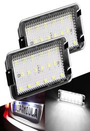 2x LED Tail Number Licence Plate Lights Lamps Error For Se t Ibiza 6L ab for Altea CORDOBA LEON Toledo III 20042009282A5525641