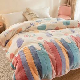 Blankets High Density Soft Snowflake Blanket Coral Fleece Warm Plush Bed Covers For Sofa Throw Bedspread The Couch