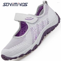 Casual Shoes Women Mary Jane Slip On Comfort Breathable Working Flats Walking Sneakers Lady Fashion Adjustable