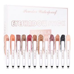 Cream Eyeshadow Stick Set Eye Brightener StickEyeshadow PencilEye Highlighter Stick Makeup for Women 240408