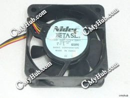 Cooling Genuine For Nidec D06T24TS14 02BH1 127K33091 DC24.5V 0.11A 4Wire 4Pin 6025 6CM 60mm 60x60x25mm Cooling Fan