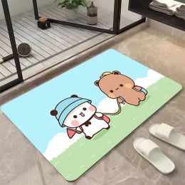 Bubu Dudu Floor Mat Bathroom Carpet Bath Mats Cute Rug Home Living Room Doormat Entrance Door Carpets Rugs Foot Kitchen Prayer