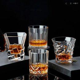 Wine Glasses Lead-Free Glass Cup Household Set Large Beer Steins Distilled Beverage