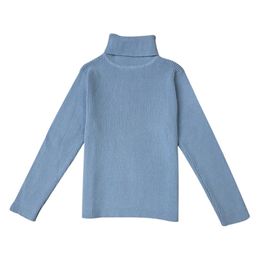 Winter Autumn Children Sweaters Toddler Boys Girls Solid Long Sleeve Kids Knitting Pullovers Newborn Sweaters Coat Tops